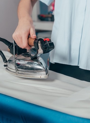 wash, dry & iron services